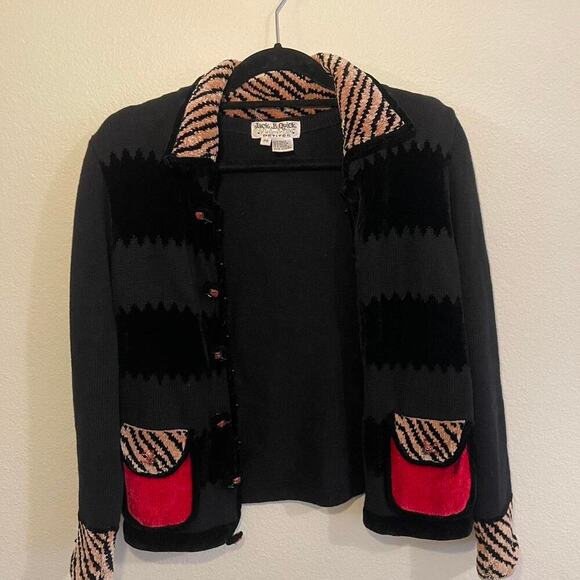 Jack B Quick Black Cardigan - Picture 1 of 8